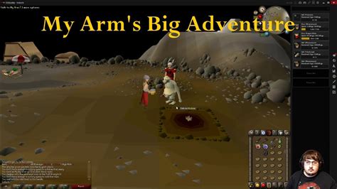 Osrs my arms big adventure - Agree to help Burntmeat and you will see a funny cutscene of him cooking an adventurer. When it's finished Burntmeat will tell you to talk to My Arm, his assistant. Talk to My Arm to the east, near the goat cage. He will tell you that you need to go to Death Plateau and search the big Cooking Pot there, but first you need to talk to Burntmeat ...